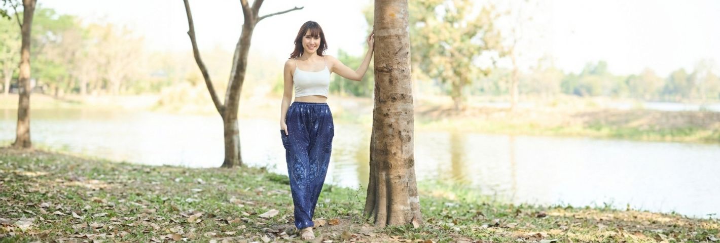 Drawstring Pants - Lannaclothesdesign Shop