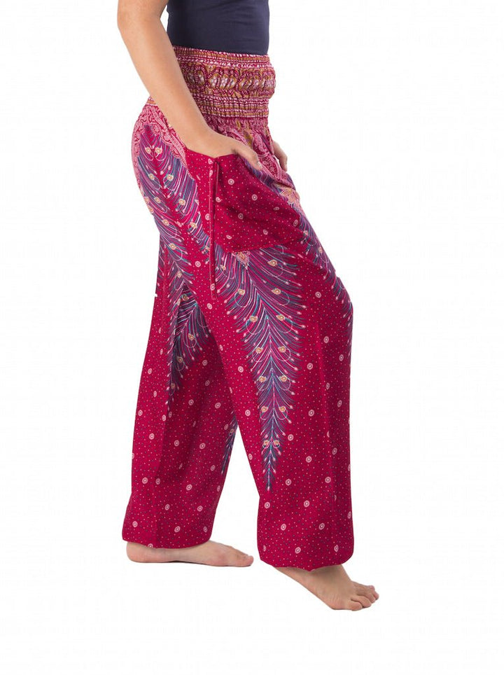 Peacock Harem Pants - Lannaclothesdesign Shop