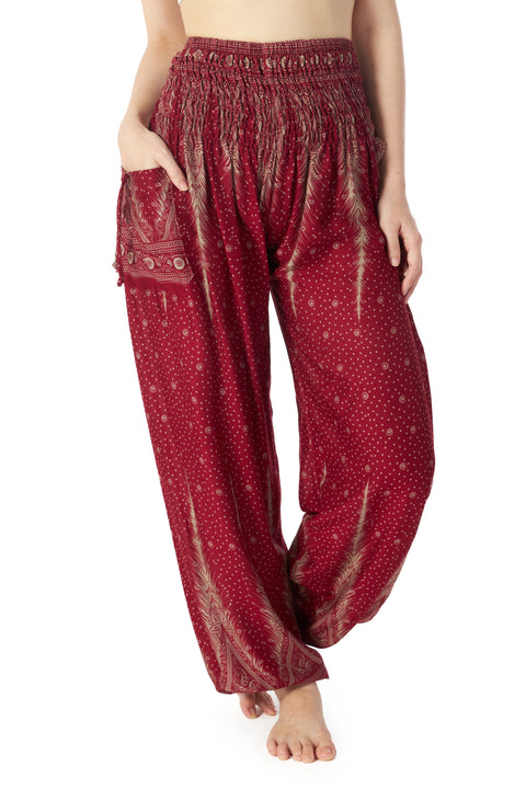 Peacock Harem Pants