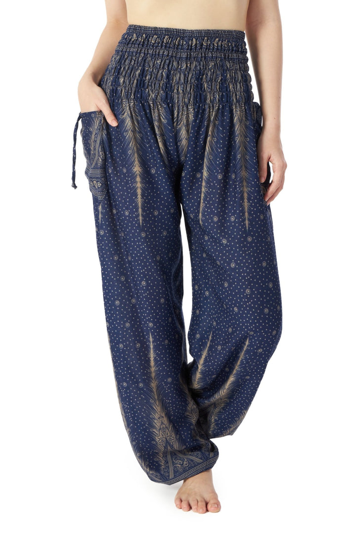 Peacock Harem Pants - Lannaclothesdesign Shop