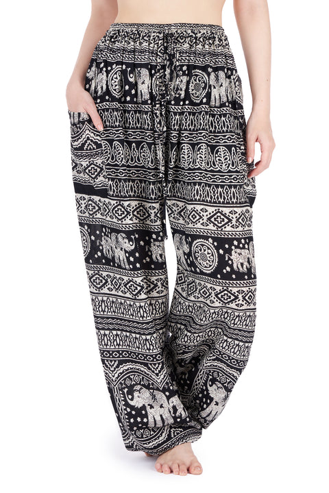 Elephant Harem pants w/ Drawstring