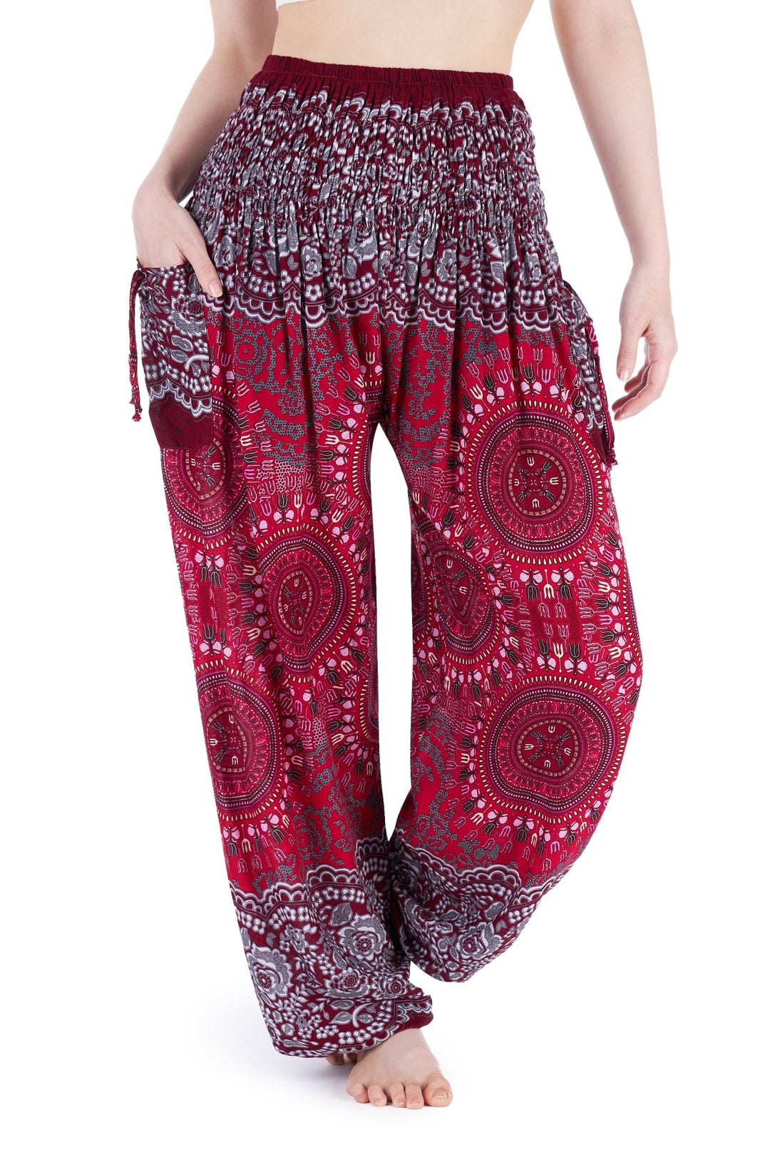 Mandala Harem Trousers - Lannaclothesdesign Shop