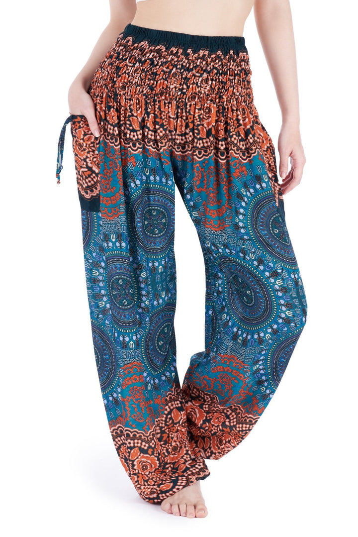 Mandala Harem Trousers - Lannaclothesdesign Shop