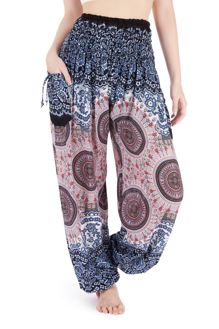 Mandala Harem Trousers - Lannaclothesdesign Shop