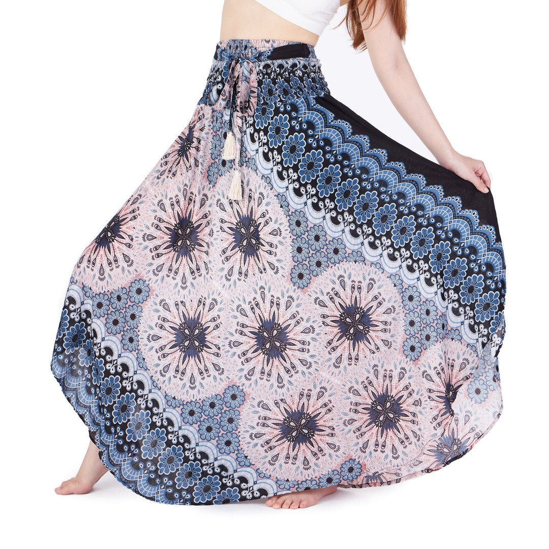 Flower Mandala Boho Skirts - Lannaclothesdesign Shop