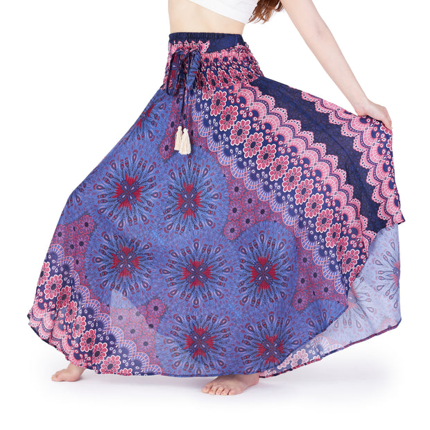 Flower Mandala Boho Skirts