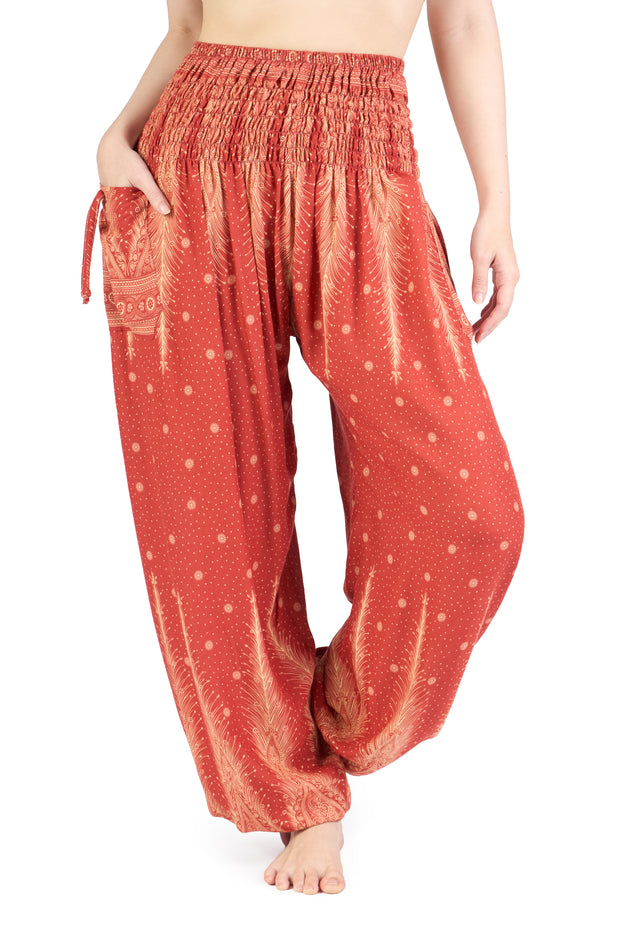 Peacock Harem Pants