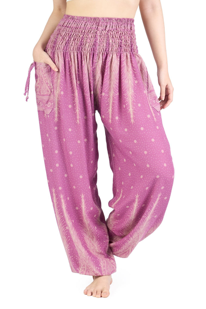 Peacock Harem Pants - Lannaclothesdesign Shop
