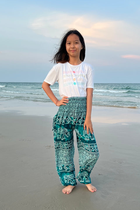 Big Elephant Kids Boho Harem Pants