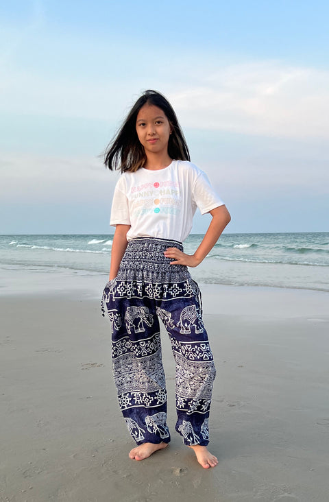 Big Elephant Kids Boho Harem Pants