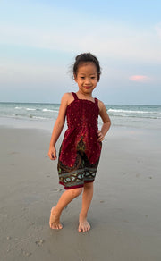 Peacock Kids Summer Dress