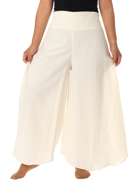 Cotton Palazzo Pants