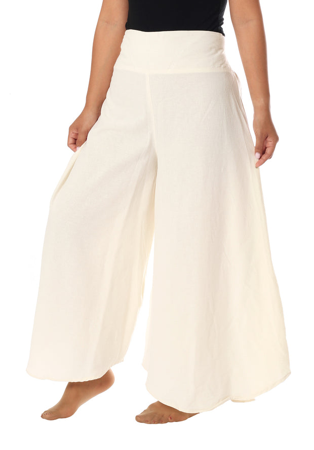 Cotton Palazzo Pants