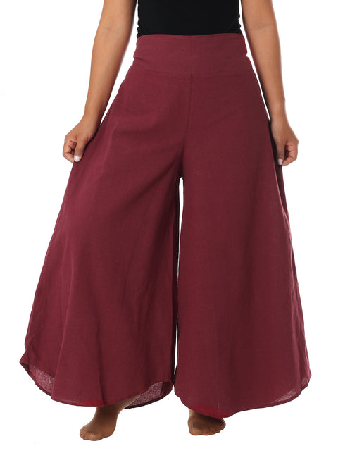 Cotton Palazzo Pants