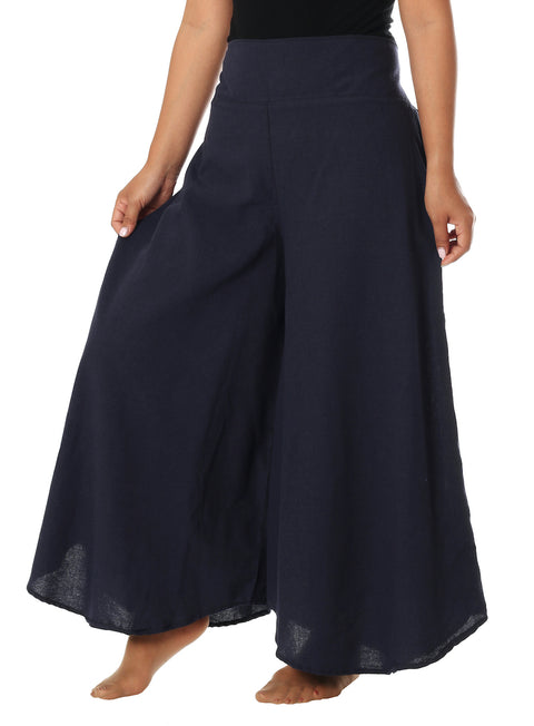 Cotton Palazzo Pants