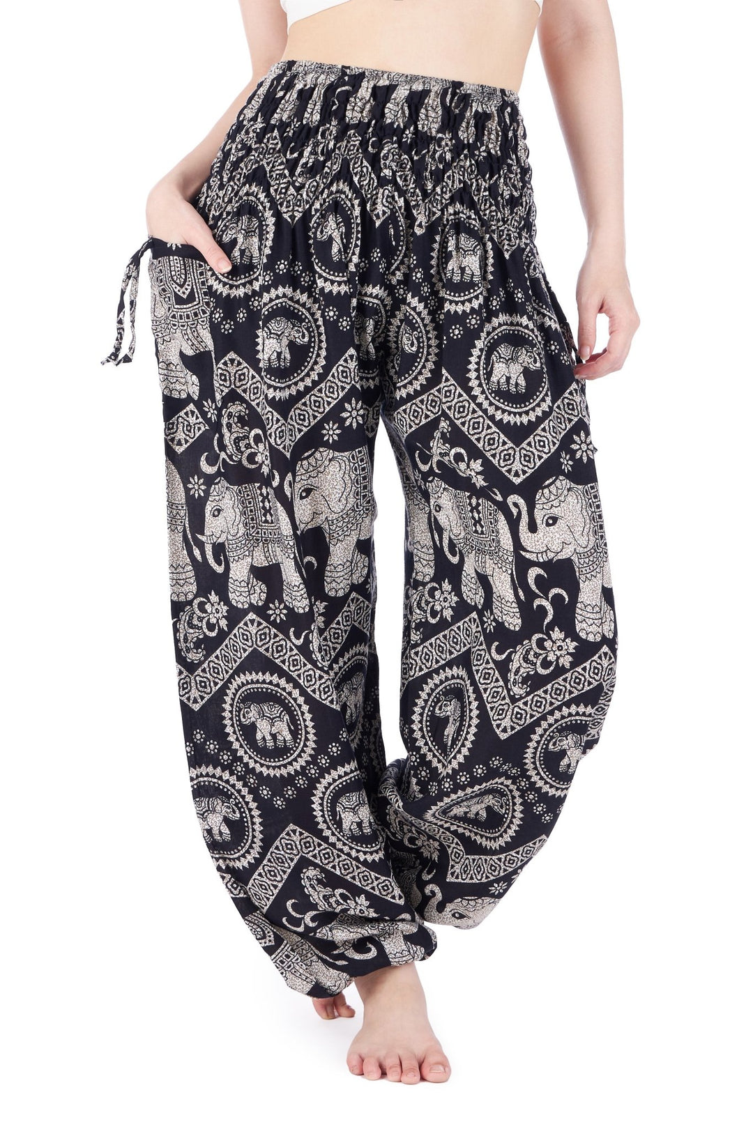 Elephant Circle Harem pants - Lannaclothesdesign Shop