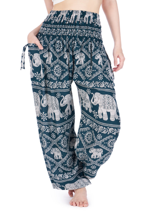 Chain elephant harem pants