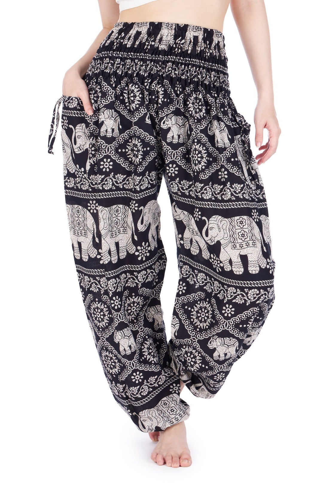 Chain elephant harem pants - Lannaclothesdesign Shop