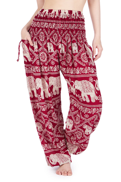 Chain elephant harem pants