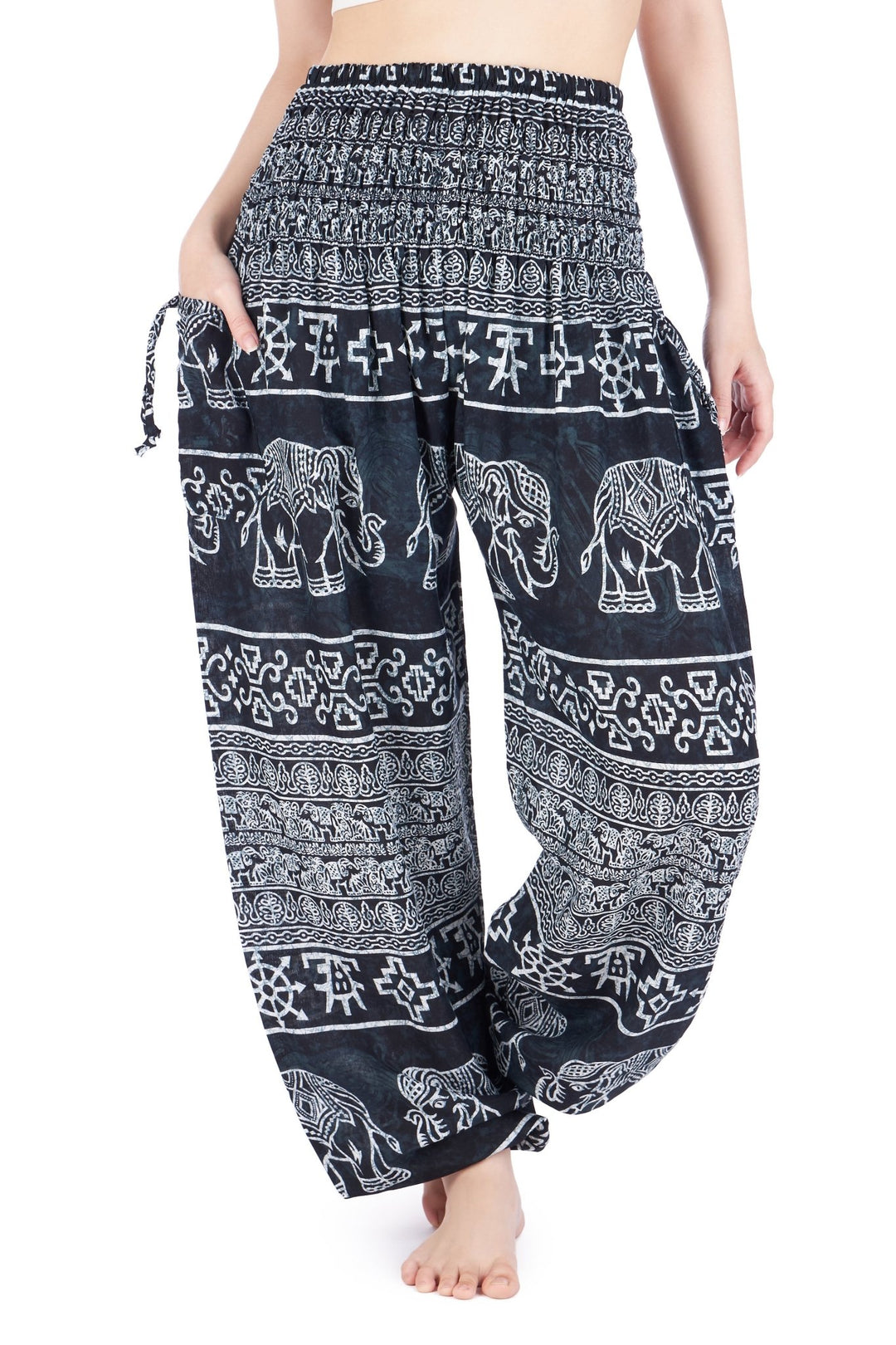 Big Elephant Harem pants - Lannaclothesdesign Shop