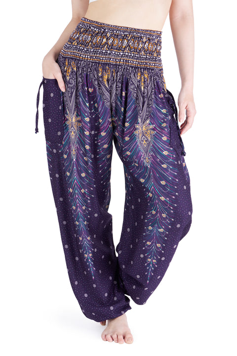 Peacock Harem Pants