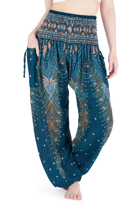 Peacock Harem Pants