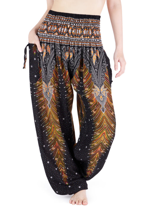 Peacock Harem Pants