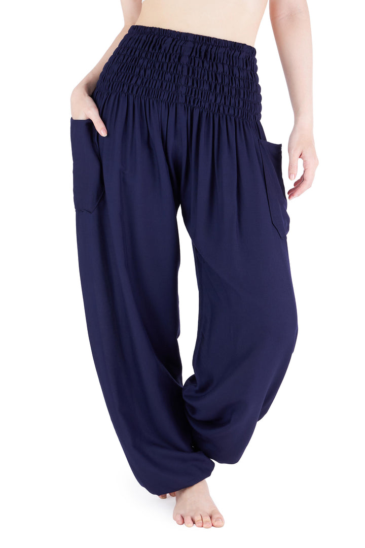 Solid Harem Pants - Lannaclothesdesign Shop