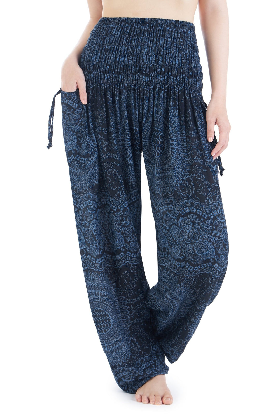 Flower Harem Pants - Lannaclothesdesign Shop
