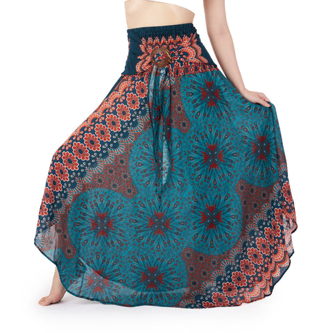 Flower Mandala Coconut Skirts