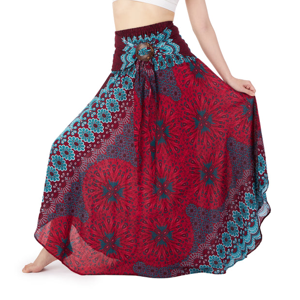 Flower Mandala Coconut Skirts