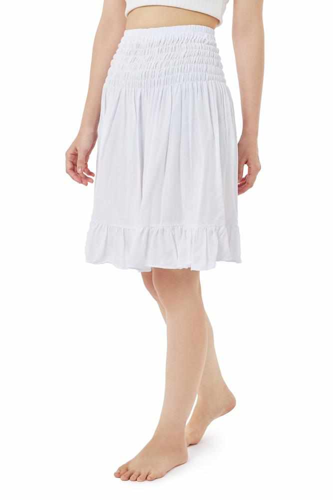 PLAIN HIGH WAISTED SKIRT - Lannaclothesdesign Shop