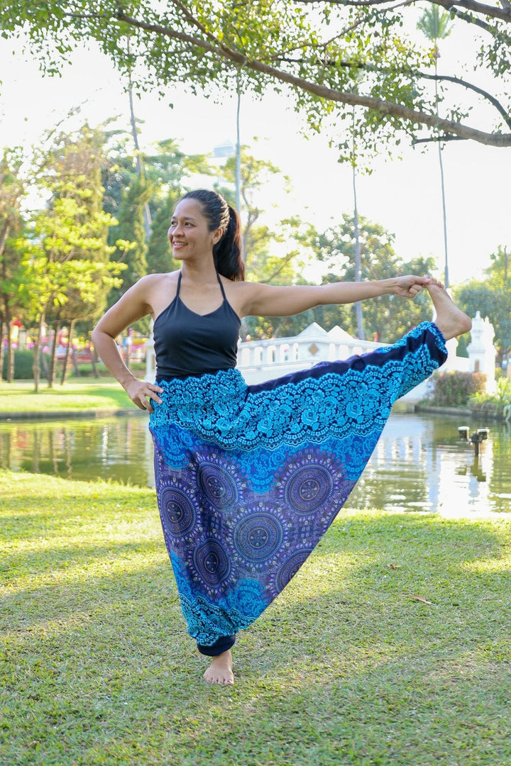 Harem Pants Mandala Print - Lannaclothesdesign Shop