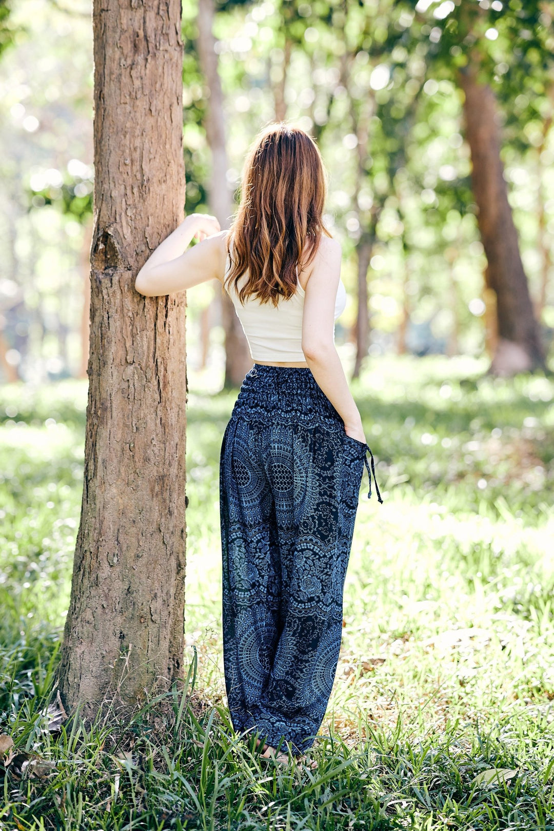 Flower Harem Pants - Lannaclothesdesign Shop