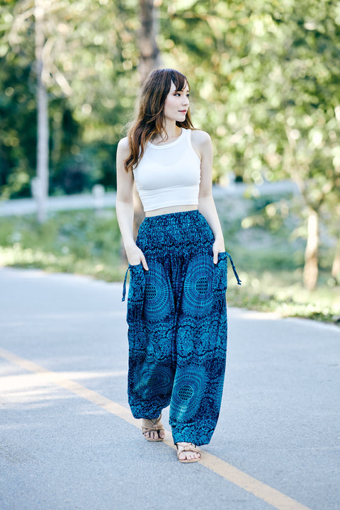 Flower Harem Pants