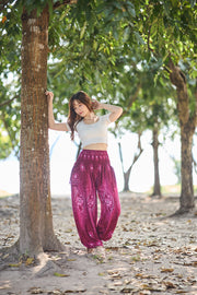 New floral harem pants