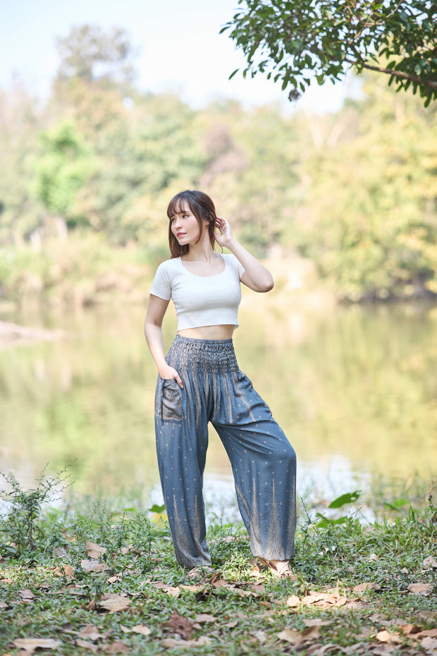 Peacock Harem Pants
