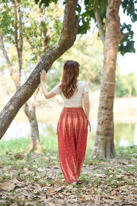 Peacock Harem Pants