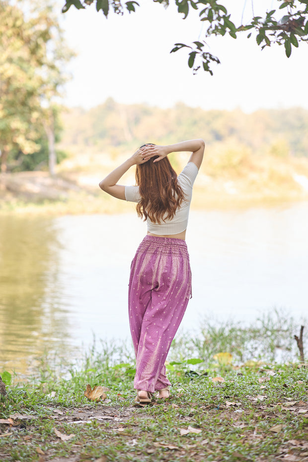 Peacock Harem Pants