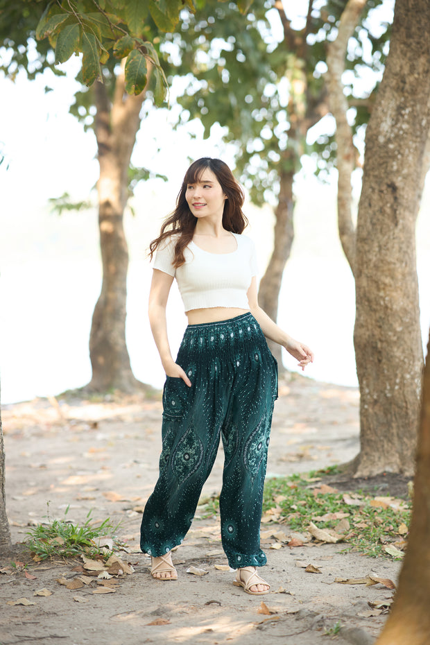 New floral harem pants