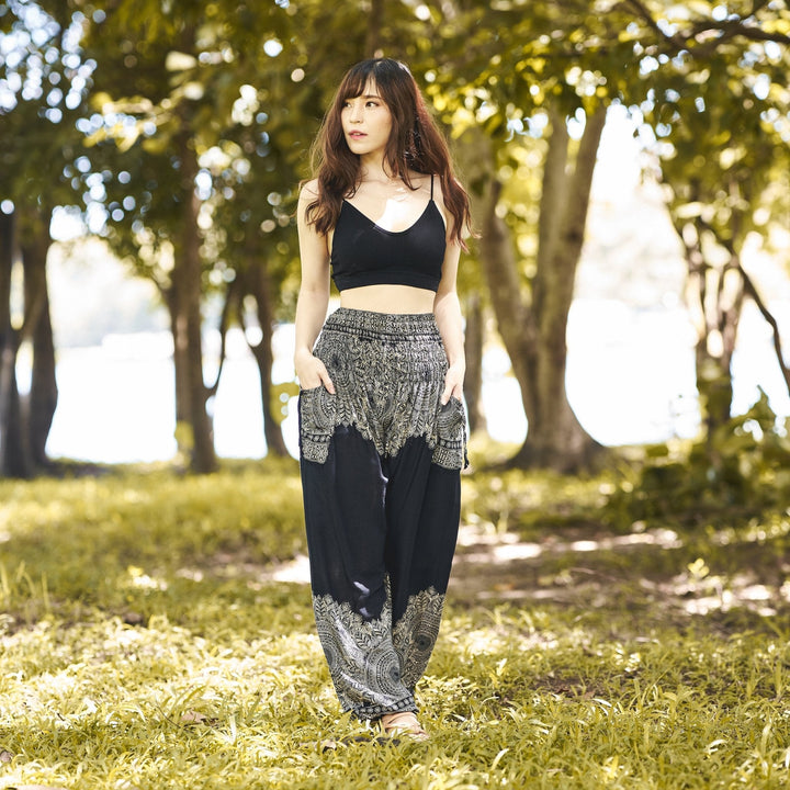 Plain Mandala Harem Pants - Lannaclothesdesign Shop