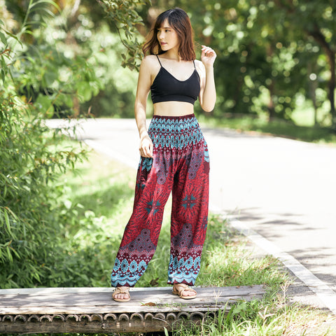 Flower Mandala Harem Pants