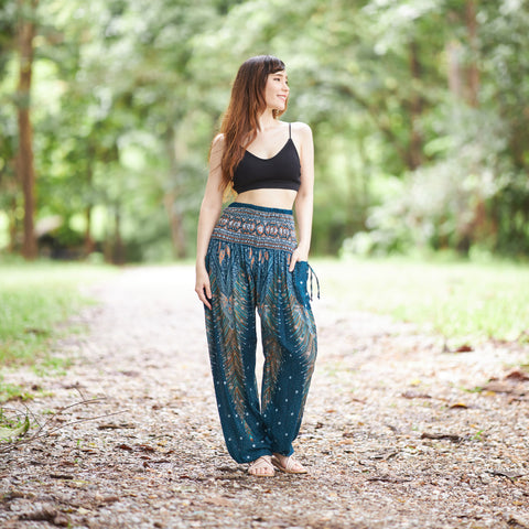 Peacock Harem Pants