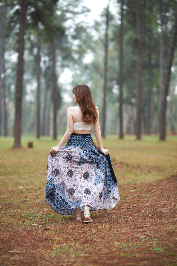 Flower Mandala Coconut Skirts