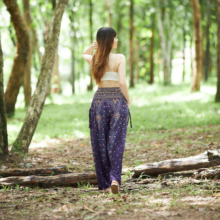Peacock Harem Pants - Lannaclothesdesign Shop