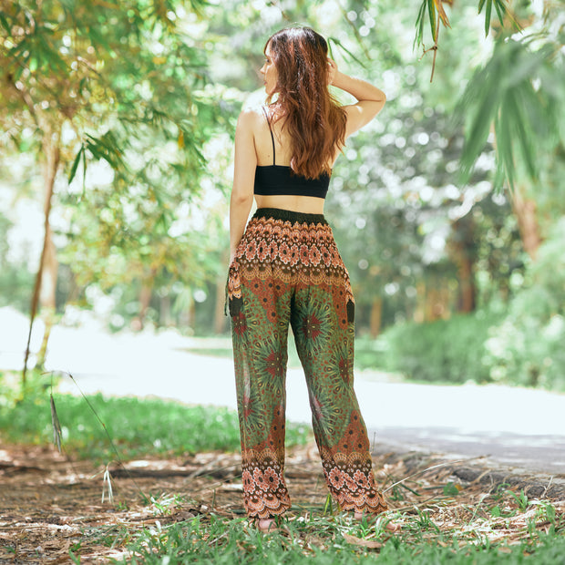 Flower Mandala Harem Pants