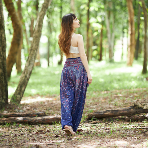 Peacock Harem Pants