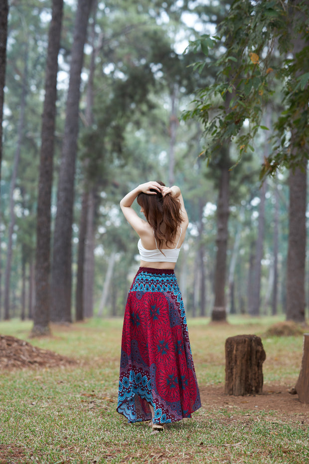 Flower Mandala Coconut Skirts