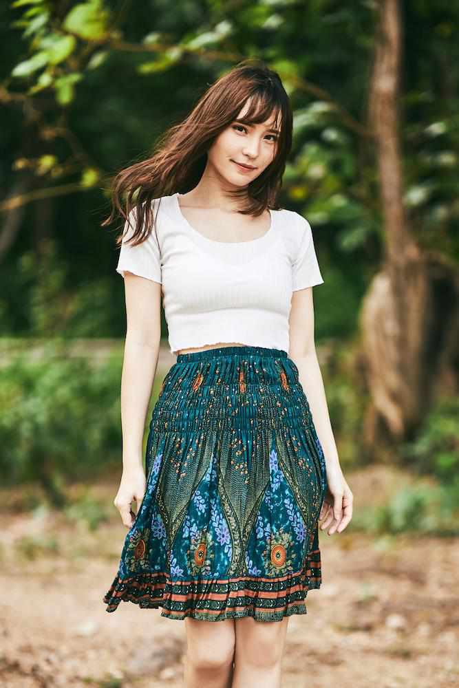 HIGH WAISTED FLORAL SKIRT - Lannaclothesdesign Shop