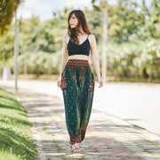 Boho Peacock Pants